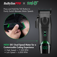 BaBylissPRO x Tomb45 Wireless Charging Clipper (FXT45C)