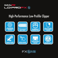 BaBylissPRO Lo-ProFX High Performance low Clipper