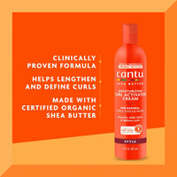 Cantu Shea Butter Moisturizing Curl Activator Cream for Natural Hair, 12 oz