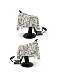 Illuzien Tidal Blue Wavy PRO Cape Elastic