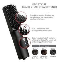Red By Kiss Beard & Hair Straighter