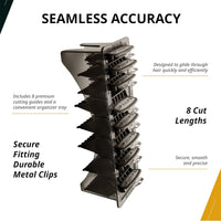 Wahl Premium Cutting Guides Guards 8 Pack