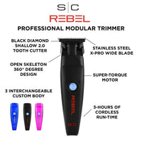 StyleCraft PRO REBEL Professional Modular Clipper