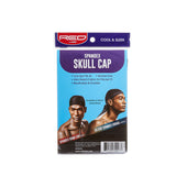 Red Spandex Skull Cap