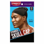 Red Spandex Skull Cap